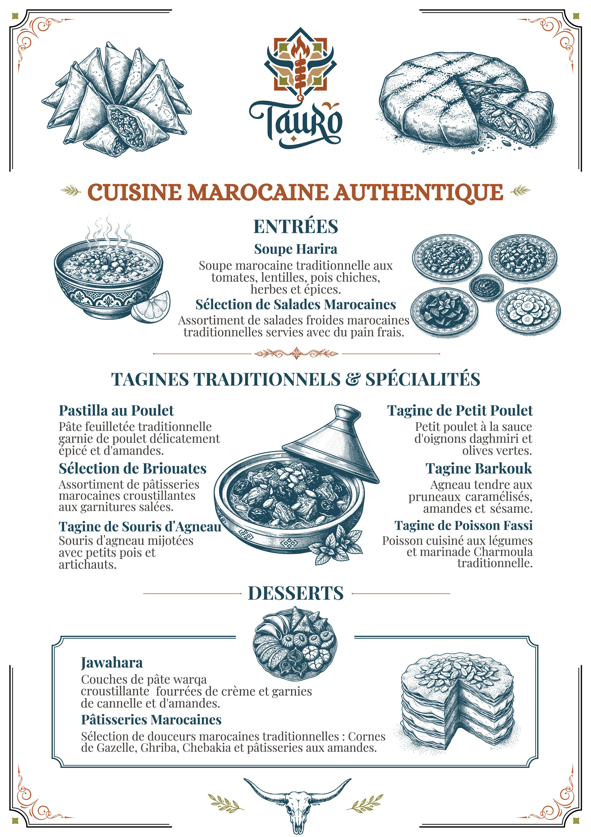 Page 4 du menu - Cliquer pour zoomer